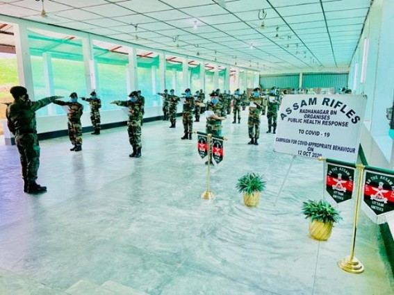 ‘Jan Andolan Campaign’ for COVID 19 organized by Assam Rifles ‘Jan Andolan Campaign’ for COVID 19 organized by Assam Rifles