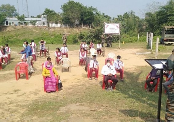 Assam Rifles organized ‘Valour of Martyrs' and 'COVID-19' Awareness Programme Assam Rifles organized ‘Valour of Martyrs' and 'COVID-19' Awareness Programme
