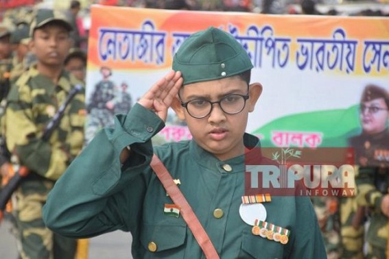 Tripura celebrates 124th birth anniversary of Netaji Subash Chandra Bose Tripura celebrates 124th birth anniversary of Netaji Subash Chandra Bose
