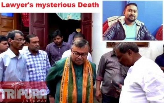 Advocate's Death caused by High Negligence of GB Hospital Doctors : Law Minister Ratalal Nath promised full justice to Advocate Bhaskar Debroy’s family amid No Doctor arrest yet Advocate's Death caused by High Negligence of GB Hospital Doctors : Law Minister Ratalal Nath promised full justice to Advocate Bhaskar Debroy’s family amid No Doctor arrest yet