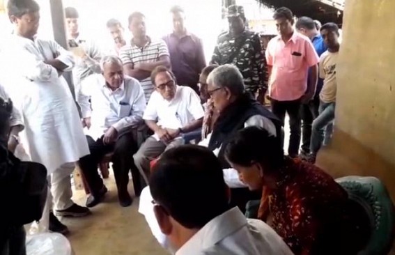 Former CM, MLAs visited Mohanpur Rape, Murder victimâ€™s home
