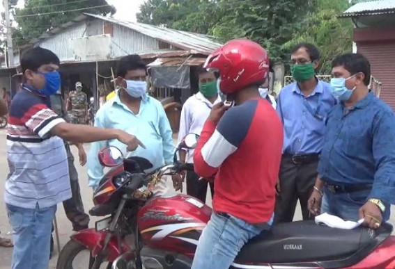 As COVID-Cases on Spike, rules on masks goes tight in Tripura As COVID-Cases on Spike, rules on masks goes tight in Tripura