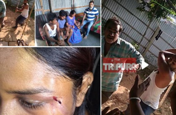 Deteriorating Law & Order in Tripura : Miscreants Attacked Baul Artist and her Family, injured Children : Family sought Justice 
