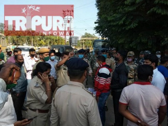 Teaching Aspirants Unemployed Youths gherao Secretariat Teaching Aspirants Unemployed Youths gherao Secretariat