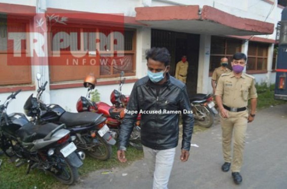 Rape in a Car at Jirania : Rape Accused Person has been Arrested, Sent to Jail Custody 