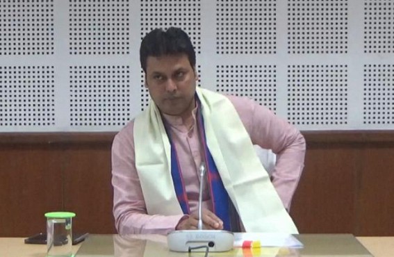 Embarrassment for Biplab Deb as after BJP High Command's order, Tripura BJP cancelled his Rally at Astabal Embarrassment for Biplab Deb as after BJP High Command's order, Tripura BJP cancelled his Rally at Astabal
