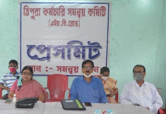 Tripura Employees Co-ordination Committee demands clearance of 'Pending' 17% DA to State Govt Employees 