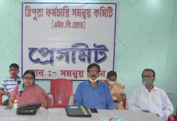 Tripura Employees Co-ordination Committee demands clearance of 'Pending' 17% DA to State Govt Employees Tripura Employees Co-ordination Committee demands clearance of 'Pending' 17% DA to State Govt Employees