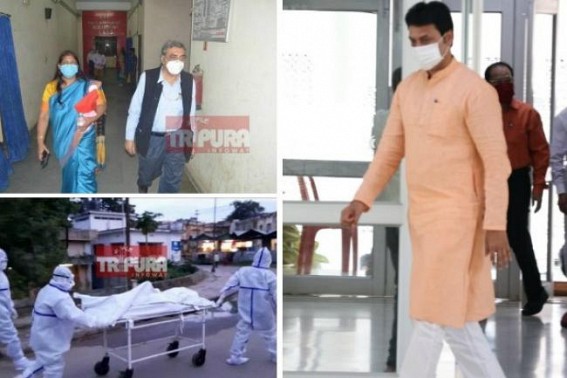 BJP High Command summoned Biplab Deb to Delhi over massive Mismanagement on COVID, Biplab left Delhi BJP High Command summoned Biplab Deb to Delhi over massive Mismanagement on COVID, Biplab left Delhi