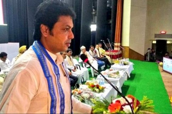 Biplab Deb blames CPI-Mâ€™s 25 years system as obstacles in development 