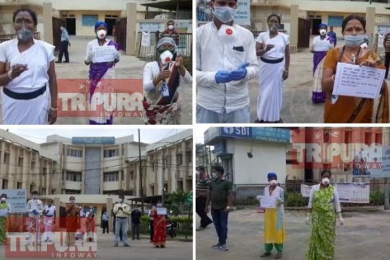 GB hospital health staffs prayed for COVID19 positive BSF Jawans’ speedy recovery : Thanked BSF Jawans on Borders for dedicated services to Nation GB hospital health staffs prayed for COVID19 positive BSF Jawans’ speedy recovery : Thanked BSF Jawans on Borders for dedicated services to Nation