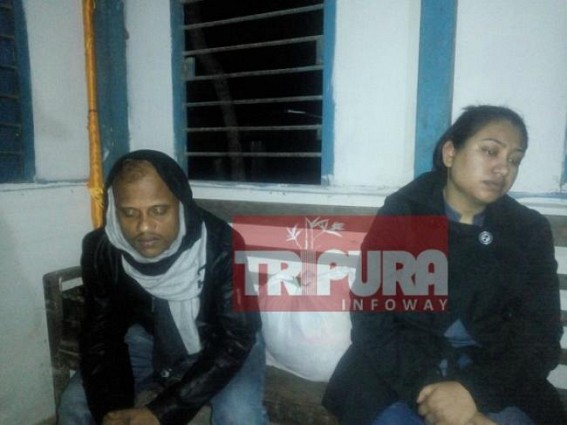 Bangladeshi couple arrested in Tripura with Yaba Tablets, Golds
