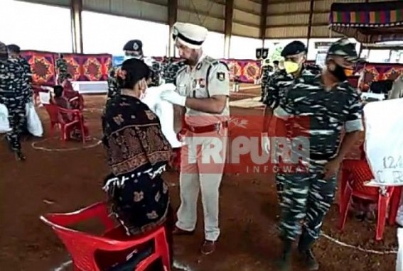 12 days rations, safety kits distributed by CRPF among 650 needy people