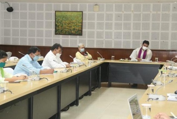 Tripura CM reviewed COVID-19 Situation of state