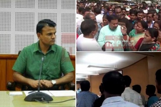 Upright, Honest IAS officer AMC CEO Sailesh Yadav’s stern message to rouge MLAs Ram Prasad Pal, Ashis Saha signaled hope amid spineless Bureaucracy : Public hailed IAS Yadav for courageous move against rogue politicians Upright, Honest IAS officer AMC CEO Sailesh Yadav’s stern message to rouge MLAs Ram Prasad Pal, Ashis Saha signaled hope amid spineless Bureaucracy : Public hailed IAS Yadav for courageous move against rogue politicians