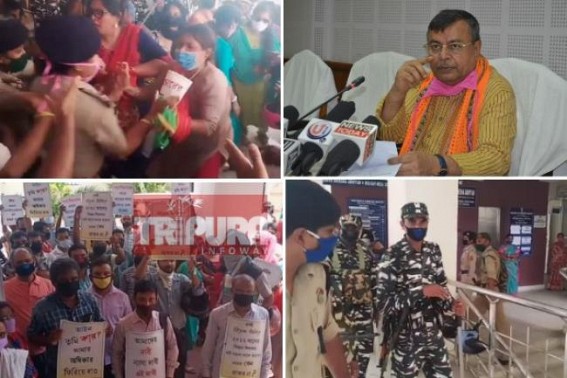 JUMLA 2020 : â€˜We never imposed any Condition on 10323 teachers to take Rs. 35,000â€™, claims Education Minister Ratanlal after massive protests by Teachers over Terminations