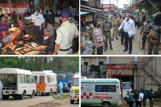 Administrative Drive to ensure â€˜Mask Wearingâ€™ : Tripuraâ€™s COVID-19 Cases to make Double-Century, 168 fresh COVID-19 positive cases in neighboring Assam in last 24 hours