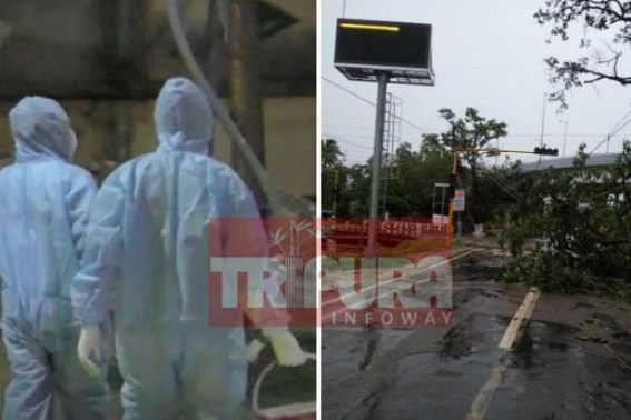 Unfriendly Weather, COVID-19 turned double-challenge for Tripura, Assam