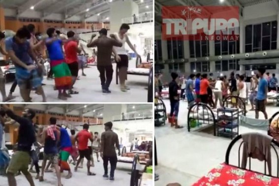 Tripura’s COVID-19 asymptomatic Patients’ Lungi Dance goes nationally Viral : Netizens called it ‘Corona-Dance’ Tripura’s COVID-19 asymptomatic Patients’ Lungi Dance goes nationally Viral : Netizens called it ‘Corona-Dance’