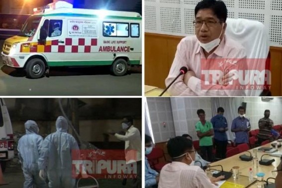 DM announced Sepahijala District’s 3 Blocks under Containment Zone as COVID-19 cases increasing : Tripura’s total COVID-19 cases’ 45% shared by Sepahijala Dist DM announced Sepahijala District’s 3 Blocks under Containment Zone as COVID-19 cases increasing : Tripura’s total COVID-19 cases’ 45% shared by Sepahijala Dist