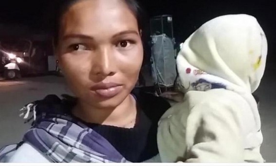 Public anger against BJPâ€™s misrule : Young mother Laisenti Reangâ€™s bravery against all obstacles, calls for boycotting BJP from India