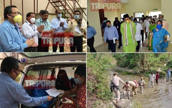 Tripura's success in fighting COVID19 : 1st patient cured, 2nd patient recovering, CM Biplab Deb assured Medical help, DGP Rajiv Singh led State Police continues 24x7 vigils, various relief missions Statewide 