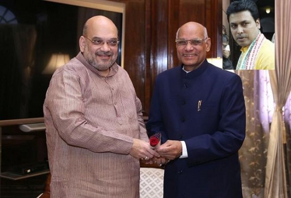 Governor Ramesh Bais reportedly in Delhi over BJP's political crisis in the state Governor Ramesh Bais reportedly in Delhi over BJP's political crisis in the state