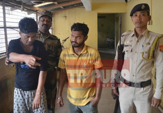 Two drug smugglers arrested by East Agartala Police