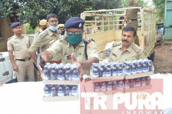 6,5000 Eskuf cough syrup Seized by Police