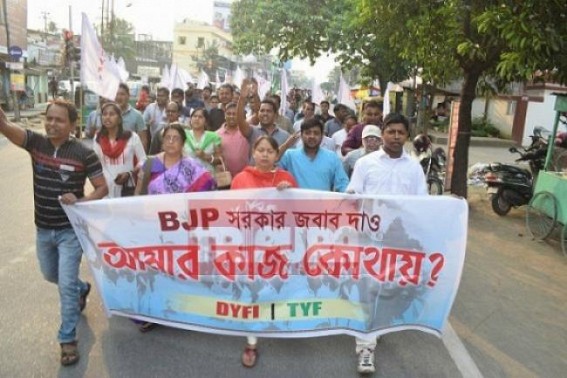 Tripura’s Unemployment Rate increased 4%, CMIE monthly data tops Tripura in unemployment rate with 32.7% in January, 2020 Tripura’s Unemployment Rate increased 4%, CMIE monthly data tops Tripura in unemployment rate with 32.7% in January, 2020