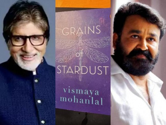 Mohanlal gifts Big B daughter Vismaya's book Grains Of Stardust