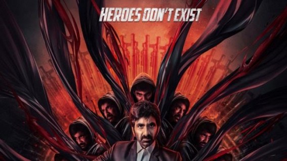 Ravi Teja's 'Ravanasura' blood-stained first-look is out Ravi Teja's 'Ravanasura' blood-stained first-look is out