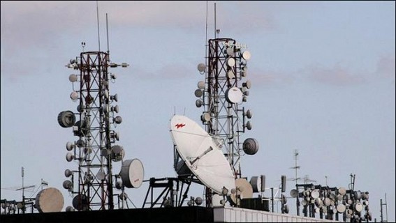 Telangana's tower density higher than national average Telangana's tower density higher than national average
