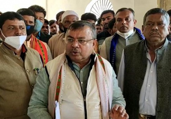 Tripura Education Minister cited his 'Childhood School Days' spent under 'Trees' after Journalist asked him about 'Gap in Infrastructure'Â Tripura Education Minister cited his 'Childhood School Days' spent under 'Trees' after Journalist asked him about 'Gap in Infrastructure'Â