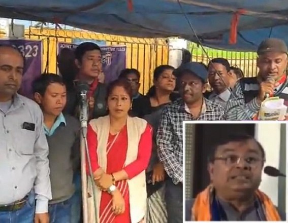 Ratanlal Nath's favourite 10323 Teachers Organization 'All Tripura Victimized 10323 Teachers Association members joined in JMC protest ! No positive response from state govt yet, JMC protest strengthening everyday Ratanlal Nath's favourite 10323 Teachers Organization 'All Tripura Victimized 10323 Teachers Association members joined in JMC protest ! No positive response from state govt yet, JMC protest strengthening everyday
