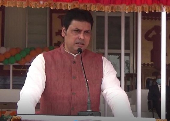 CM Biplab Deb expecting 2.5 lakhs Jobs from Sabroom Logistic hub 