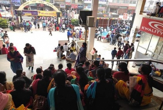 Tripura 10323 Teachers JMC's Indefinite Protest marks 44 days : State Govt Acts 'Deaf' over Terminated Teachers pleas : Mass Cheating and Lies of 2018 Election are bare Tripura 10323 Teachers JMC's Indefinite Protest marks 44 days : State Govt Acts 'Deaf' over Terminated Teachers pleas : Mass Cheating and Lies of 2018 Election are bare
