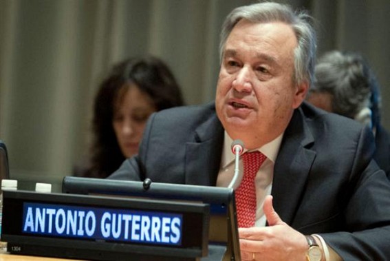 Guterres hails Nuclear Weapon Ban Treaty's coming into force Guterres hails Nuclear Weapon Ban Treaty's coming into force