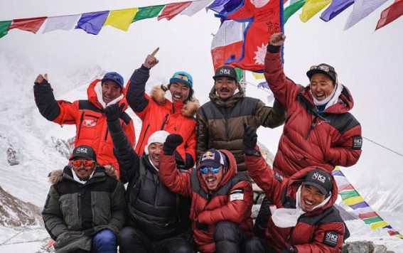 Nepali climbers reach Kathmandu after scaling K2 for 1st time