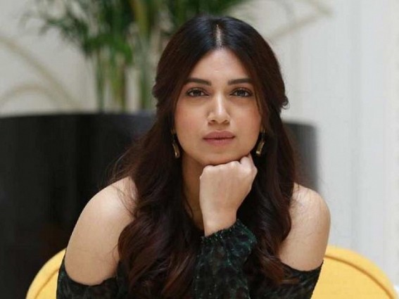 Bhumi Pednekar shares her pimple woes Bhumi Pednekar shares her pimple woes