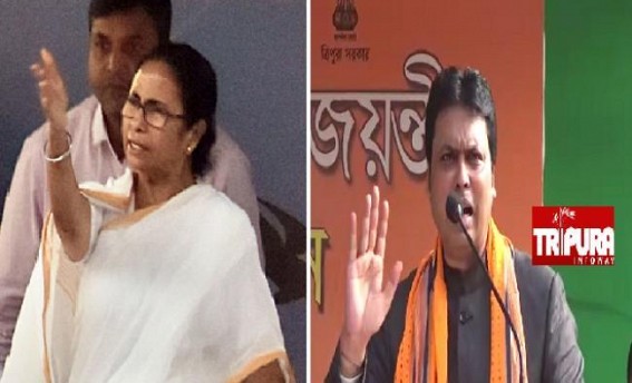 Tripura netizens hailed Bengal CM Mamata Banerjee for Hammering BJP for Autocracy in Tripura, Exposing BJP's Pre-Poll Lies 