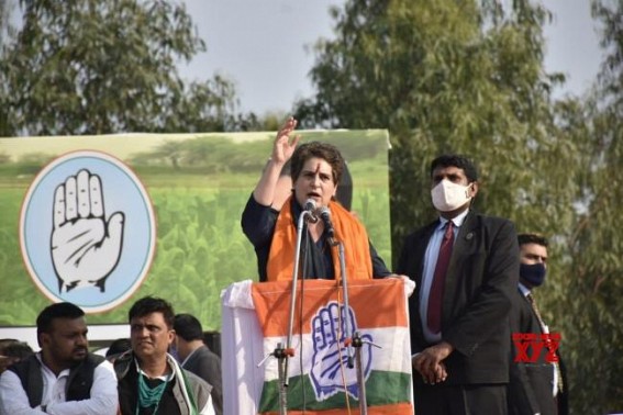 Cong will repeal farm laws when back in power: Priyanka