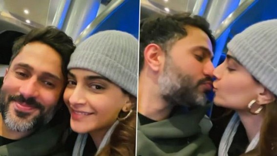 Sonam shares loved-up post for 'amazing husband' Anand Sonam shares loved-up post for 'amazing husband' Anand