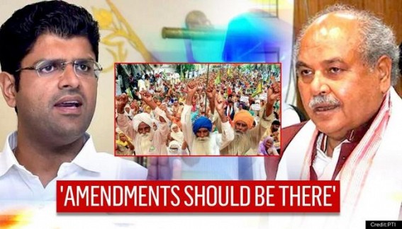 Farmers, Centre should resume talks: Dushyant Chautala Farmers, Centre should resume talks: Dushyant Chautala