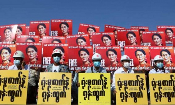 Myanmar military shuts internet access for second night Myanmar military shuts internet access for second night