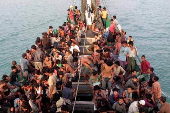 Rohingya vessel in Indian waters, UNHCR calls for 'immediate' rescue