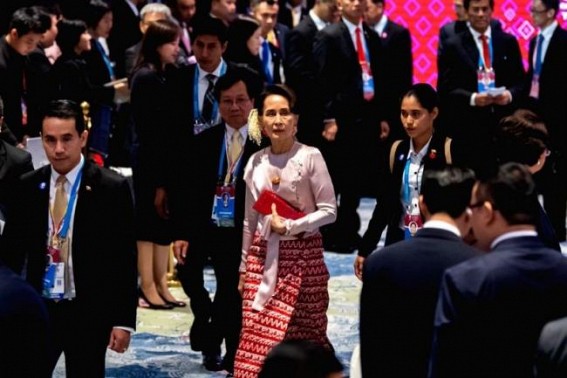 Suu Kyi in court 1st time since military coup Suu Kyi in court 1st time since military coup