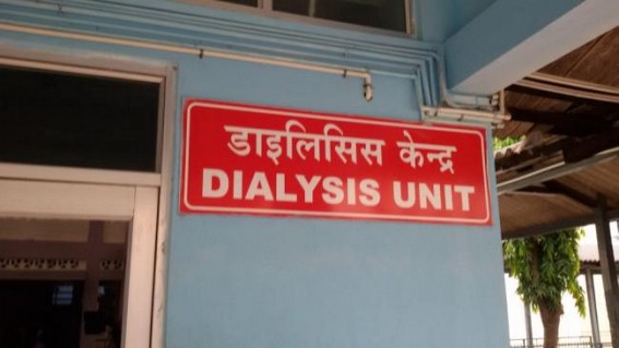 Dialysis Patients of Poor Families are forced to die in Tripura as Health Dept not supplying Free Medicines Properly : Dialysis Centre in GB left in Pathetic Condition 