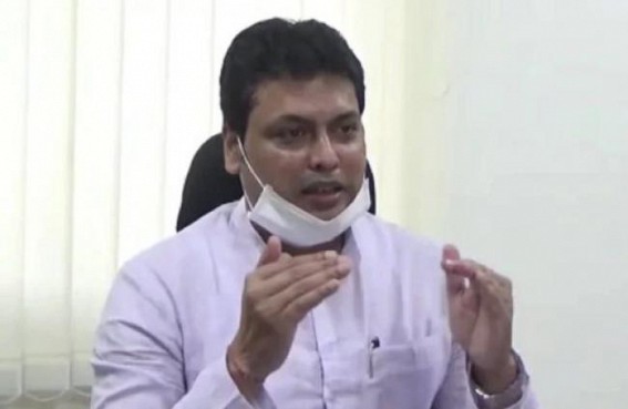 CM Biplab Deb visited AIIMS hospital in Delhi to treat 'Neck Pain' 