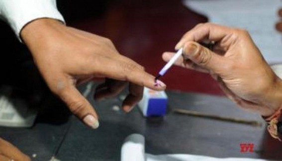 Polling underway for 2 Legislative Council seats in T'gana Polling underway for 2 Legislative Council seats in T'gana